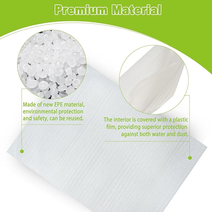 5 Pack 26x30in Cushion Foam Pouches Moving Packaging Supplies Shockproof