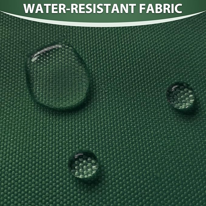 Waterproof Canvas Fabric by The Yard 58inch 600D Upholstery Material Polyester Fabric Outdoor Water Resistant Fabric for Sewing Chair Patio Cushion Purse Bag Interior, 12 Yard Green