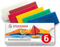 Stockmar Modelling Beeswax – 6 Color Sheets Set in Sliding Cardboard Box - Reusable Beeswax Modeling Wax for Reusable Modeling Wax for Sculpting, Handwork & Creative Art Projects - Made in Germany