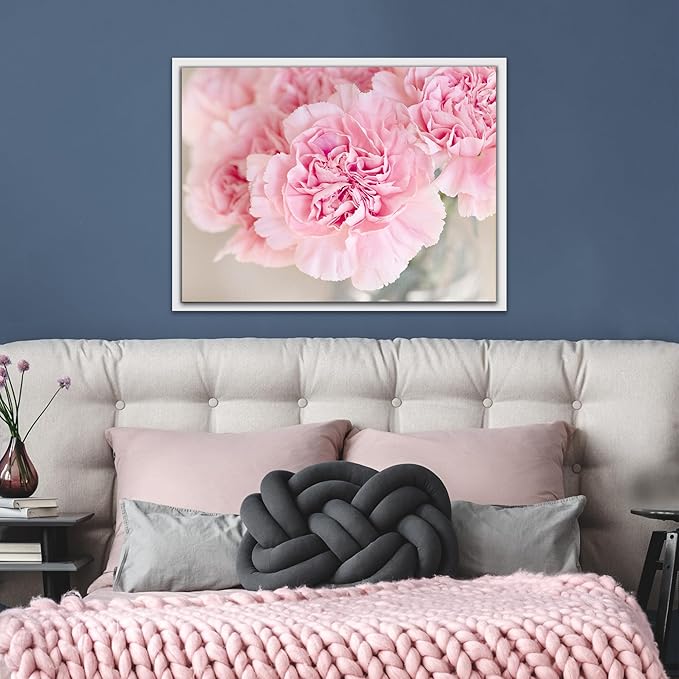 Pixy Canvas Floater Frame 5x7 for 1-1/2 (1.5) inch Deep Canvas Paintings/Canvas Prints/Wood Canvas Panels/Wall Art/Wall Decor/Home Decor/Artwork (White, 5 x 7 inch, Portrait)