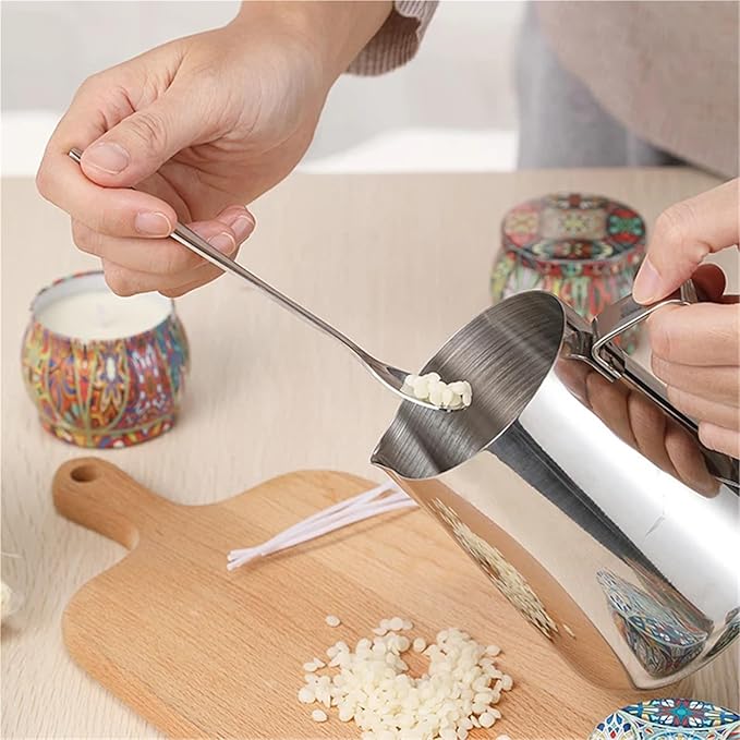 Yiodauh Candle Making Kit DIY Candle Making Supplies Kit Scented Tool Wax Melting Material Handmade Aromatherapy Crafts Gifts(Set 1)