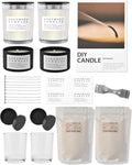 MAGOKORO Natural Soy Candle Making Kit, DIY Candle Making Supplies for Beginners, Adults&Kids (Basic Kit)