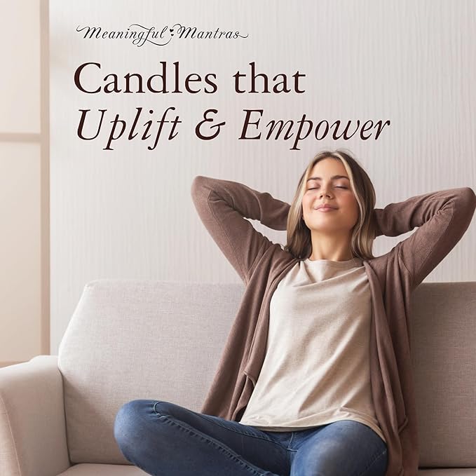 Natural Candle Made from 100% Handmade Coconut Wax with No Soy, Beeswax or Paraffin - Vegan Clean Burning Non Toxic Candles for Home - Scented Candles for Home – Hollistic Blend Candle Jar, 8 oz