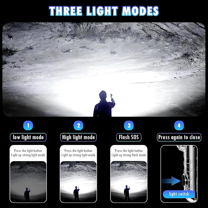 Electric Lighter with 360° Flexible Long Neck Plasma Lighters, LED Battery Display & Flashlight, USB Rechargeable Flameless Arc Windproof Lighters for Candle, Outdoor, Camping, Survival (Black)