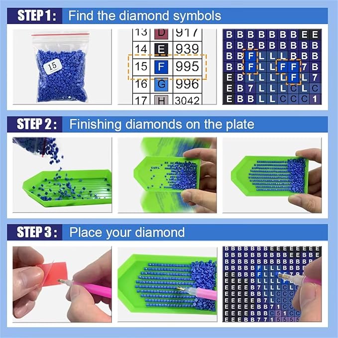 Diamond Art Kits for Adults Beginners Candle 5D Diamond Painting Kits Winter DIY Rhinestone Embroidery Large Wall Art and Crafts,Paint by Numbers kit for Adults for Home Decor 12x20in 5 Pack 0b-823