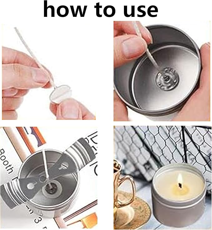 JAKOUE 4 pcs Candle Tins,8oz Metal Tins,Candle Containers for Candle Making,Arts Crafts,Storage Container,Storing Spices,80mm*60mm/3.15"*2.36"