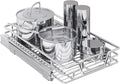 Kitchen Cabinet Pull Out Shelf and Drawer Organizer Slide Out Pantry Storaqe Basket in Multiple Sizes (14" W x 21",1 Tier)