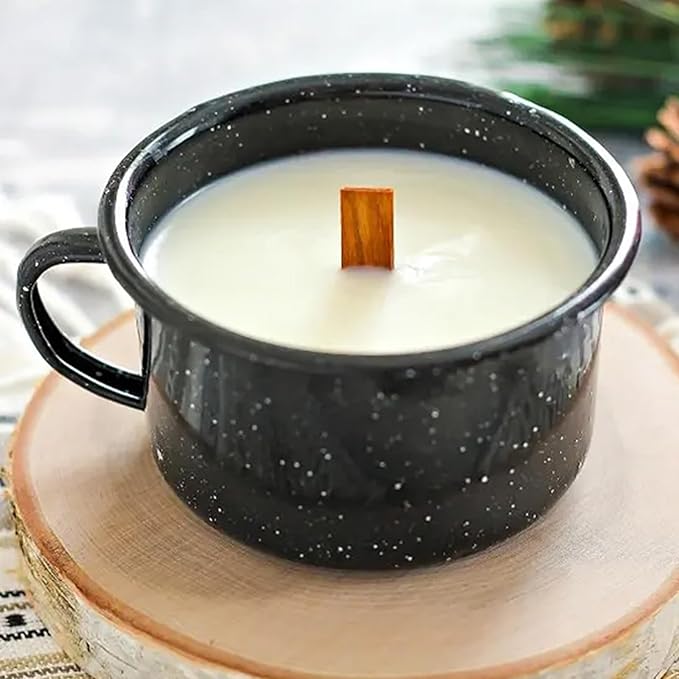 Extra Thick Wood Wicks for Candles Making 0.75 x 5.12 inch Crackling Wooden Candle Wick 100 PCS Natural Wooden Wicks for Candlemaking Wide Candle Wicks with Candle Wick Holders Metal Base