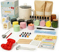 Aroparc Premium Candle Making Kit for Adults with Electric Wax Melter DIY Candle Making Supplies All-in-One, Wax, Wicks, Fragrance Oils & Tools – Perfect for Beginners & Advanced Crafters