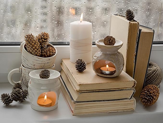 200 Unscented Tea Lights Candles White, Smokeless, Dripless & Long Lasting Paraffin Small Votive Mini Tealight Candle for Home, Pool, Shabbat, Weddings & Emergencies (200-Pack)