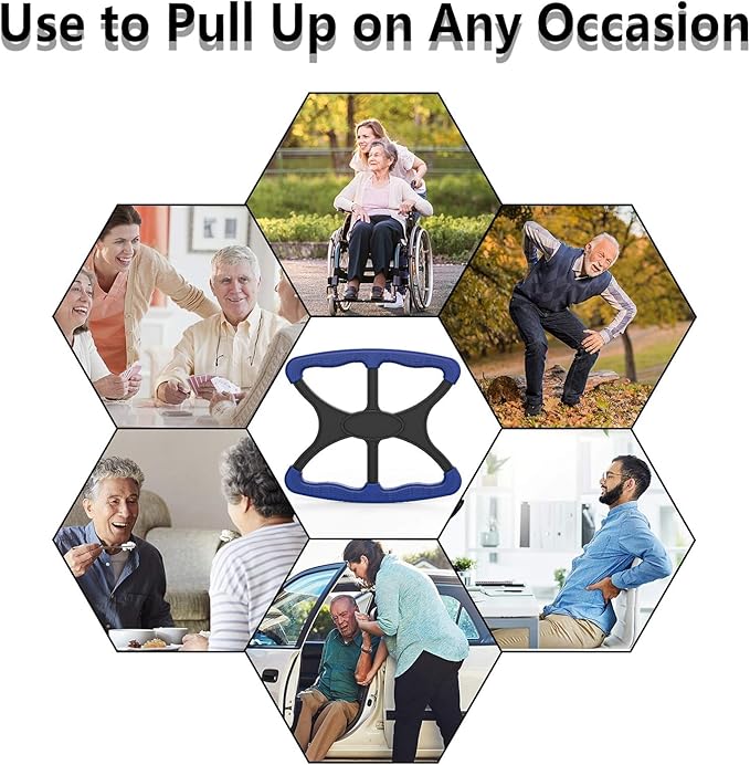 Lift Standing Aid, Portable Lift Assist - Handicap Bar Portable Lift Aid, with Non-Slip Handle, Bariatric, Disabled, Paramedic, Therapist, Nurse Elderly Liberty Lift Handle.