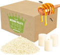 VIPwax White Beeswax Pellets 20LB, 100% Organic Beeswax, Beeswax for Candle Making, Body, Skin Care DIY, Lip Balm and Soap Making Supplies (9070g)