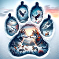 APTDYIGL 5D Winter Wolf Diamond Painting Kits for Adults Beginner,DIY Animal Diamond Art Kits for Adults,Round Full Drill Diamond Dots with Gem Art Kits,Home Wall Decor 13.7X13.7inch