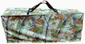 Outdoor Rectangular Cushion/Cover Storage Bag, Protective Zippered Storage Bags with Handles, 50''L x 13''W x 20''H