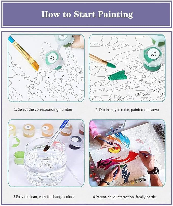 TCDZMYGS Christmas Paint by Numbers Kit for Adults Beginner,Boots Paint by Number Kits with Frame,DIY Acrylic Oil Painting by Numbers for Home Wall Decor 9.5 x 11.8 inch