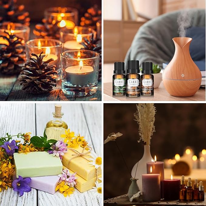 Essential Oils for Diffusers for Home, Scent-Maple Leave, Single Large Size 50ml, CAKKI Fragrance Oils, for Candle Making, for Soap Making, Diffuser Oil Scents