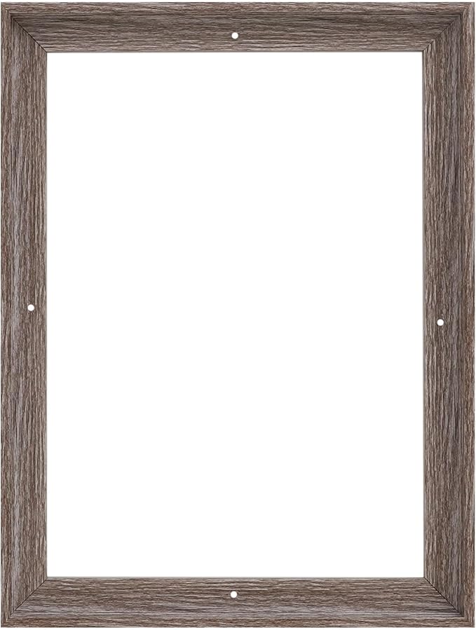 Pixy Canvas Floater Frame 10x16 for 3/4 (0.75) inch Deep Canvas Paintings/Canvas Prints/Wood Canvas Panels/Wall Art/Wall Decor/Home Decor/Artwork (Gray Oak, 10 x 16 inch, Portrait)