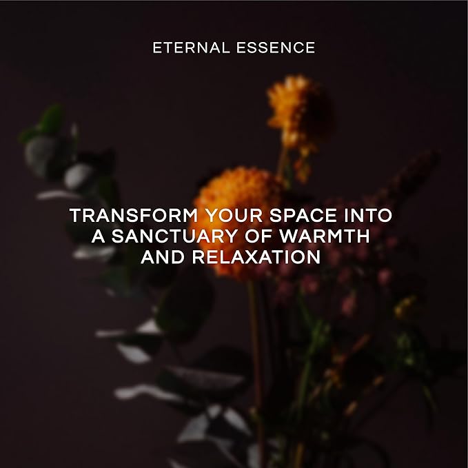 Eternal Essence Oils Camping Set of 6 Premium Fragrance Oils - Includes Warm Rustic Woods, Fire Amber, Pine, Sandalwood, Frankincense & Rain and Woodland Bay Scented Oils - 10ML