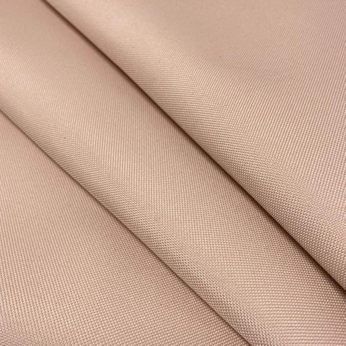 Ottertex Canvas Fabric Waterproof Outdoor 60" Wide 600 Denier Sold by The Yard (3 Yard, Rose Gold)