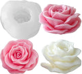 Petal Flower Rose Peony Tulip Cylinder Candle & Resin Mold - Resin Casting Silicone Molds for Home Decor & Candle Making Wave Spiral Mold