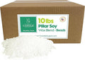 Direct Candle Supply Soy Wax Beads for Candle Making, 10lb Granulated Candle Wax, Low Melt Soy Blend, Soy Wax Beads for Crafts, Candle Making Pillars and Votives