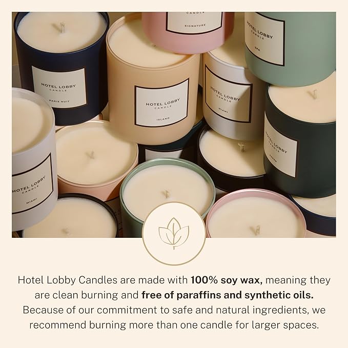 Hotel Lobby Candle (Hamptons)