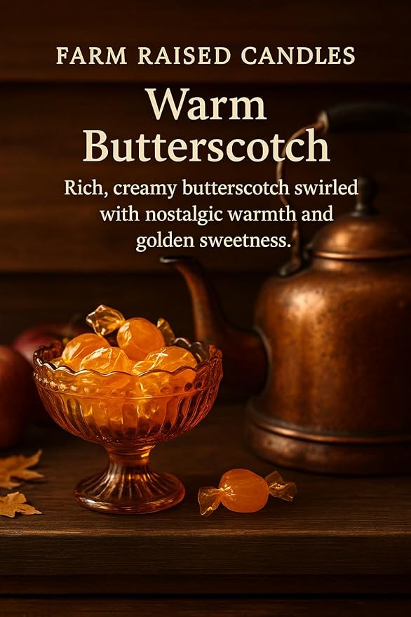 Farm Raised Candles - USA Grown Soy Wax Melts - Fall - Bakery Variety Packs – 5 Pack, 16oz Total – Wax Melt Warmer Scents – (Pumpkin Patch Variety Pack)