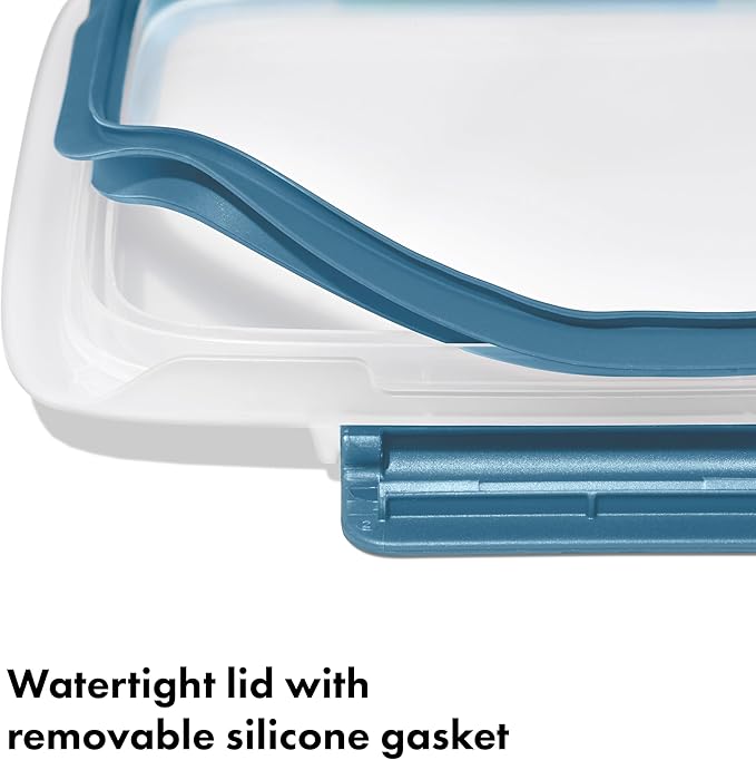 OXO Good Grips Prep and Go 2 Cup Divided Container - Ocean Blue