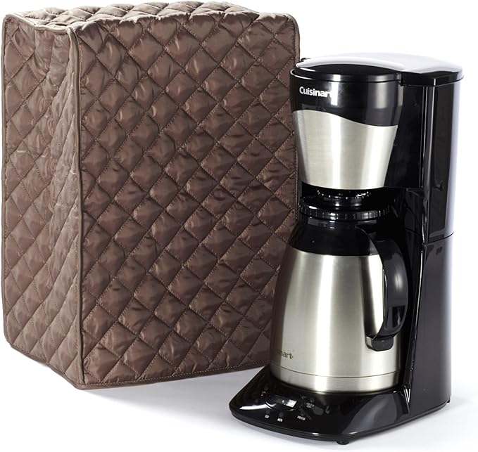 Covermates Keepsakes Rectangular Appliance Cover – Quilted Kitchen Appliance Cover for Countertop Storage – Dust Protection – Stain Resistant – Washable – Slip-On Appliance Design, Bronze