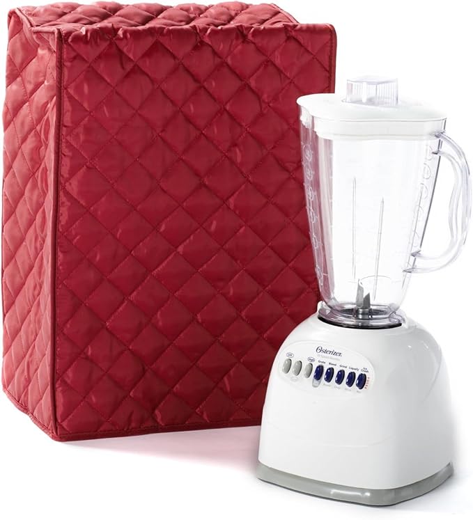 Covermates Keepsakes - Blender Cover - Dust Protection - Stain Resistant - Washable - Appliance Cover, Red