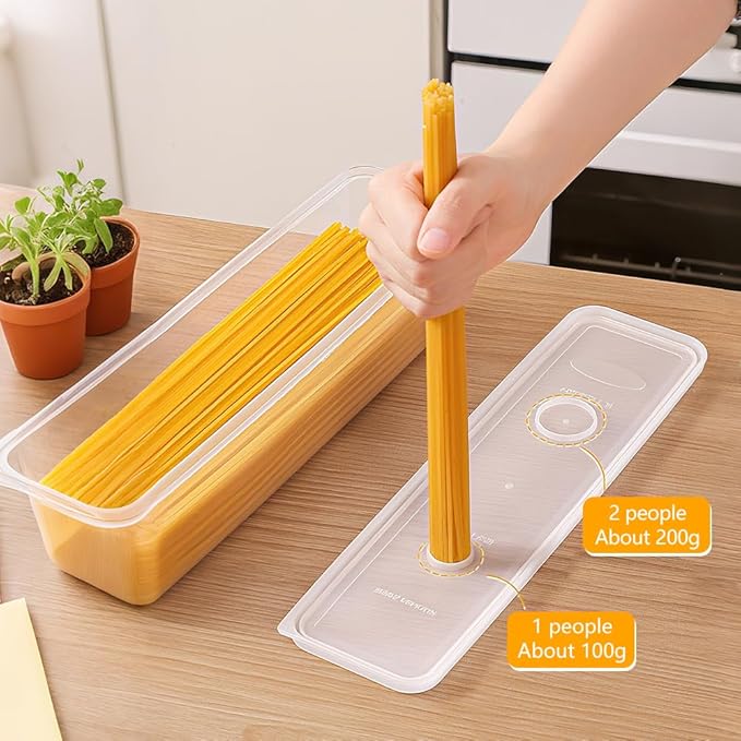 Storage & Crisper Boxes, 2025 New Durable Food Storage Containers, Stackable Refrigerator Organizer for Kitchen, Airtight Food Box with Lids, Fresh-Keeping Container Suitable (Blue, 2pcs)