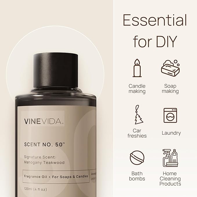VineVida 4oz Blue Spruce Fragrance Oil - Made in USA Candle & Soap Scents