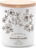 Deluxe Scented Candle for Women & Men, Vanilla Coconut Soy Wax Candle, 9.2 Oz Jar Candle for Home, Scented-80 Hour Long Lasting Burning, Suitable Present for Mom
