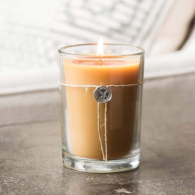 VOTIVO 6.8oz Aromatic Candle-Teak