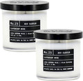 Lulu Candles | Lavender Musk | Luxury Scented Soy Jar Candle | Hand Poured in The USA | Highly Scented & Long Lasting- 6 Oz. 2 Pack