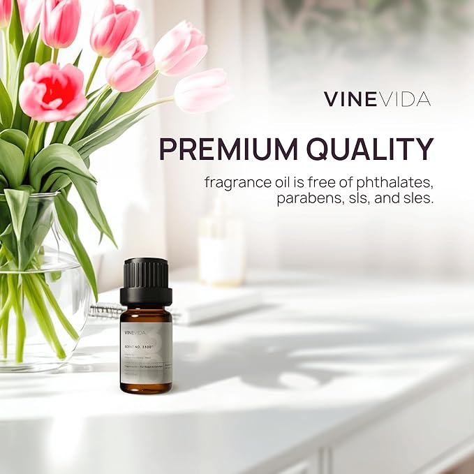 VINEVIDA [0.33oz] Scent No.75 Fragrance Oil - Natural, Made in USA - for Candle & Soap Making