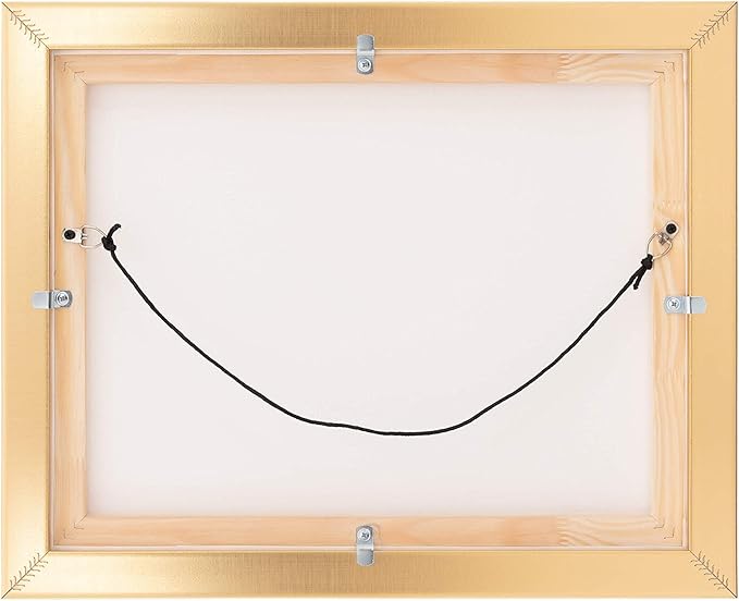 Pixy Canvas Floater Frame for Canvas Paintings, Wood Panels, Canvas Panels & Stretched Canvas Boards. Floating Frame fits 5/8", 3/4" & max 7/8" Deep Artwork (8 x 10 inch)