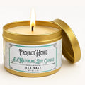 Sea Salt Pet Odor Eliminator Candle, Ocean Breeze Scent, 6oz, Eco-Friendly Soy Wax, Made in USA, Pet-Safe, Natural Odor Removal Candle, Non-Toxic, Phthalate-Free, Cotton Wick