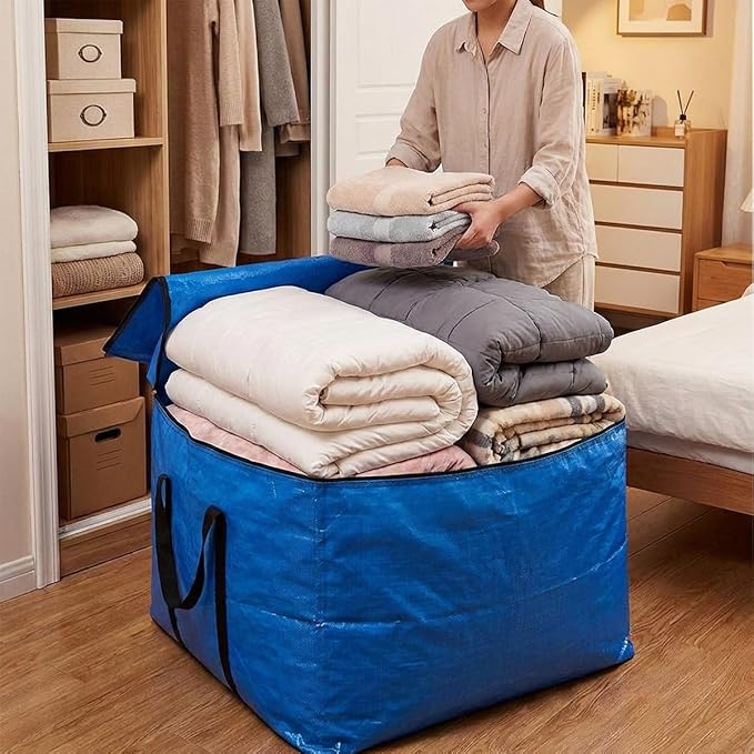 Extra Large Storage Bag (Blue, 25"x25"x25")