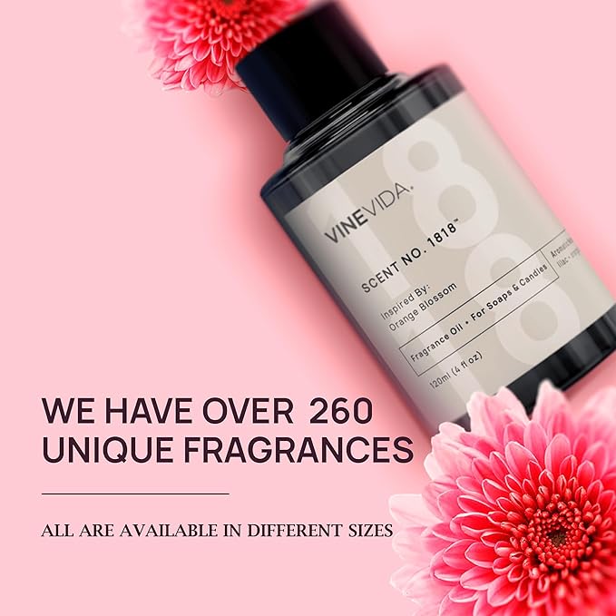 VINEVIDA [0.33 oz] Scent Jelly Donuts; Fragrance Oil for Candle Making and Soap Making - Winter & Holiday Oils