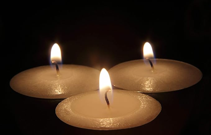 Hyoola Tea Lights Candles - 200 Bulk Candles Pack - Tea Lights - European Made Tealight Candles