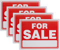Ram-Pro 9" X 12" Sale Sign for Car and Auto Sales - Rust Free Clear and Visible Text Long Lasting with A Space to Hand Write, (4 Pack)