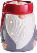 Candle Warmers ETC. Illumination Fragrance Warmer- Light-Up Warmer for Warming Scented Candle Wax Melts and Tarts or to Freshen Room, Gnome