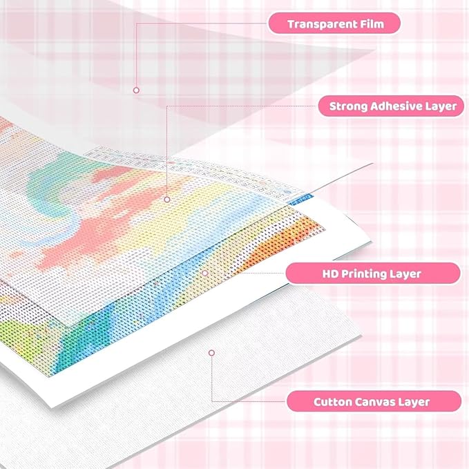 Diamond Painting Kits for Adults Falls Diamond Painting Kits Flower 5D Full Square Drill Strass Crystal Crafts for Adults DIY Art Kit for Beginner, Home Wall Art, Gifts for Women 16x24in C-125547