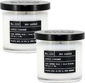 Lulu Candles | Apple Cinnamon | Luxury Scented Soy Jar Candle | Hand Poured in The USA | Highly Scented & Long Lasting (6 Oz. 2 Pack)