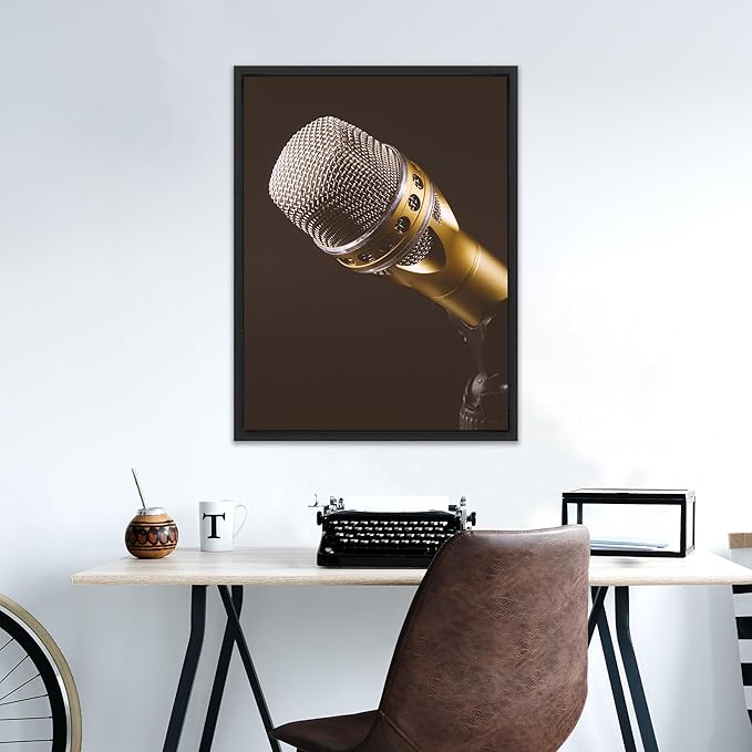 Pixy Canvas Floater Frame 10x30 for 1-1/2 (1.5) inch Deep Canvas Paintings/Canvas Prints/Wood Canvas Panels/Wall Art/Wall Decor/Home Decor/Artwork (Black, 10 x 30 inch, Portrait)