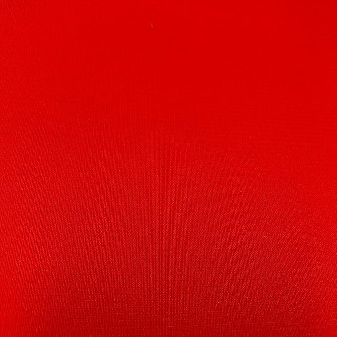 Ottertex® Polyester Ripstop Fabric (DWR) 200 Denier 6.6oz 58/60" Wide Waterproof Tent Water Repellent Dustproof Airtight Inflatable Flag Tarp Cover Excellent Fabric for Kites (Red, 10 Yard)