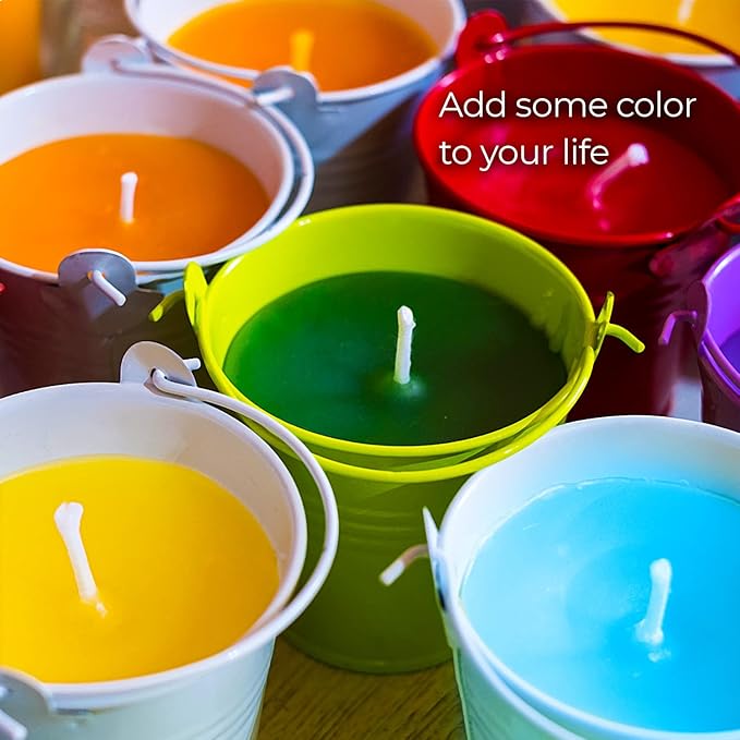 Red Candle Dye 2oz for Soy Candle Making – Highly Concentrated Candle Wax Dyes – Candle Shop Premium Color Dye Chips for Soy Wax, Beeswax, Paraffin
