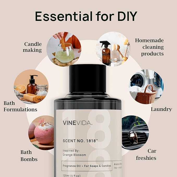 VINEVIDA [16 Oz] Inspired by: Sellier; Fragrance Oil for Candle Making and Soap Making - Premium Candle Scents for Soy Candles