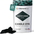Hunter Green Candle Dye - Made in The USA - Premium Colorants - Highly Concentrated - Popular Colors for Paraffin or Soy Wax - Great for Professionals or Hobbyist - 25 Dye Chips